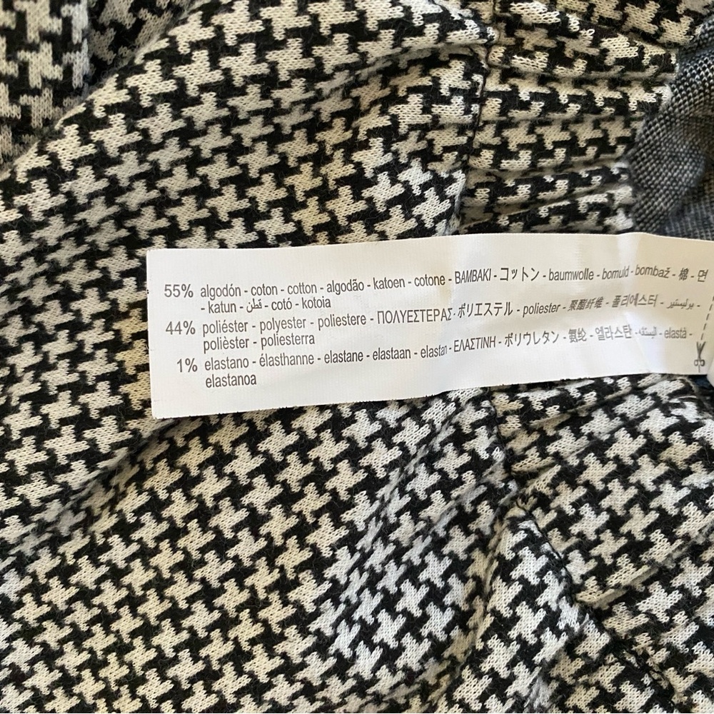 Set of Two Zara Kids Black and White Wide Legged Pants and Long Sleeved Top - Picture 11 of 11